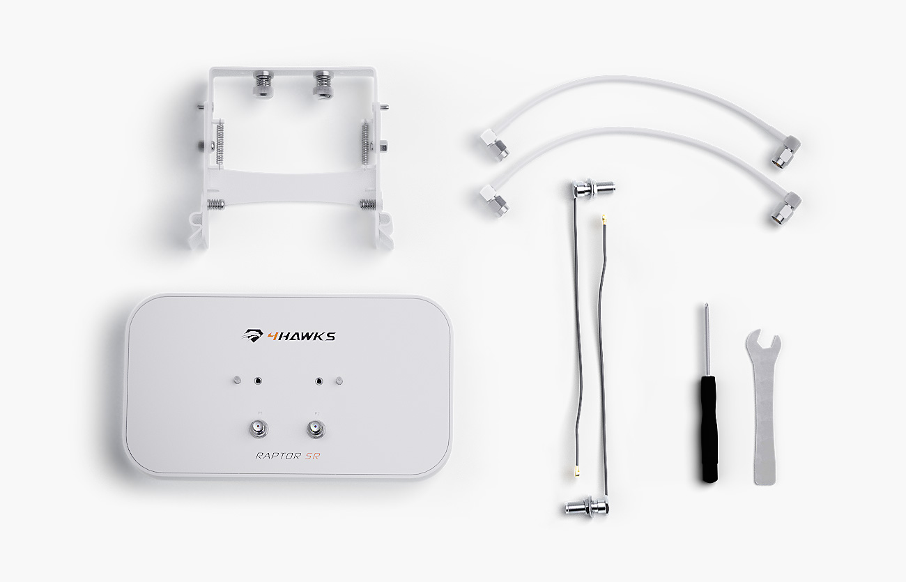 Raptor SR (für DJI Phantom Pro Extender-Antenne – 4Hawks
