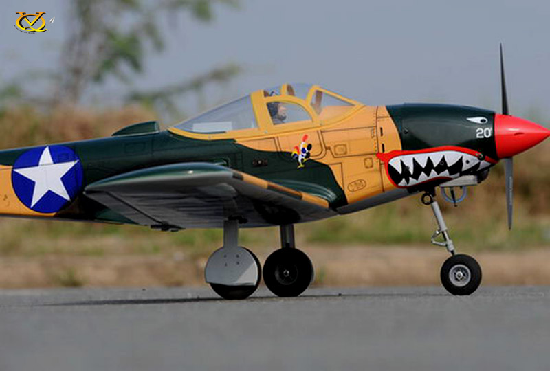 P-39 Airacobra (Klasse .46 EP-GP)(Sommertarnversion)ARF-VQ-Modelle