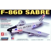 Model plastikowy Lindberg - Odrzutowiec F-86D Sabre