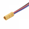 MT-60-Stecker mit 16 AWG 10 cm Kabel (blau + rot + schwarz) – MSP