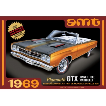 Plastikmodellauto – 1969 Plymouth GTX Convertible – AMT1137