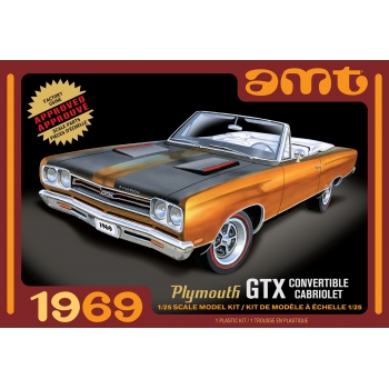 Plastikmodellauto – 1969 Plymouth GTX Convertible – AMT1137