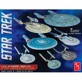 Plastikmodell - Star Trek U.S.S. Raumschiff Enterprise-Box-Set – Snap – AMT954