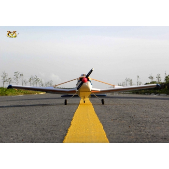 Cessna 188 AGwagon 2,0 m Flugzeug (Klasse .60-.90 EP-GP) (gelb-weiße Version) ARF - VQ-Models