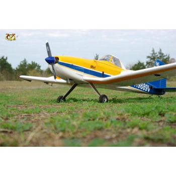 Cessna 188 AGwagon 2,0 m Flugzeug (Klasse .60-.90 EP-GP) (gelb-weiße Version) ARF - VQ-Models