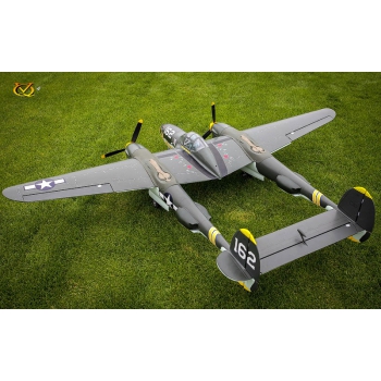 P-38 Twin (.46 Klasse EP-GP) ARF (olivfarbene Version) – VQ-Models