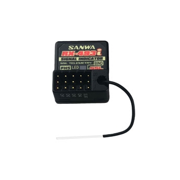 Autoempfänger - SANWA RX-493i 2,4 GHz FHSS-5