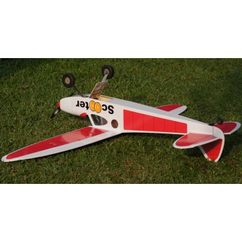 Plane Scooter-M 1.6m .46 EP-GP (Red ver.) - VQ-Models