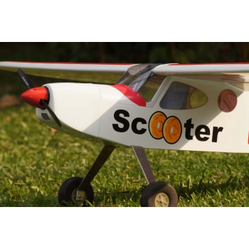 Plane Scooter-M 1.6m .46 EP-GP (Red ver.) - VQ-Models