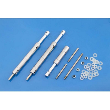 Pneumatisches Fahrwerk 1-1 - Komplettset (.40 - .60) - MSP