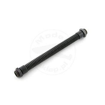 SAITO #220A143 -Flexibles Auspuffrohr mit zwei Muttern