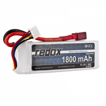 Redox 1800 mAh 11,1 V 20 C - LiPo-Pack