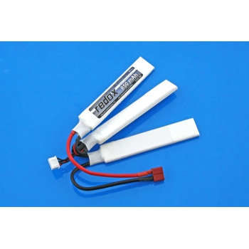 Redox ASG 850 mAh 11,1 V 20 C (getrennt) (1+1+1) – LiPo-Pack