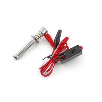 Steckdosenclip mit Leitung und LED [384-1] - Q-Modell