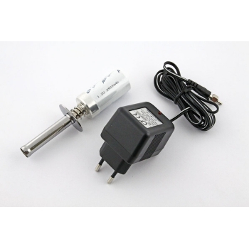 Clip - universal (lang) mit 2000 mAh 1,2 V Akku und Ladegerät [140-1] - Q-Modell