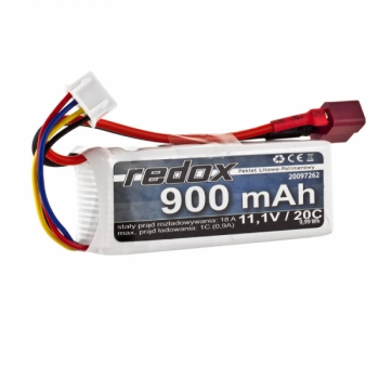 Redox 900mAh 11,1V 20C - LiPo-Pack