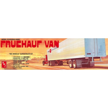 Model plastikowy AMT - Naczepa Fruehauf Beaded Van