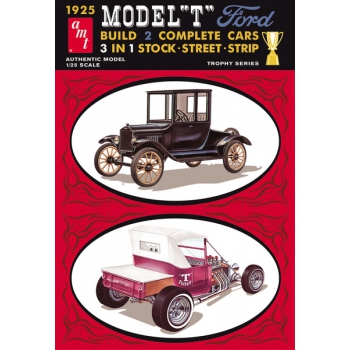 Model plastikowy AMT - 1925 Ford "Tall T" (zestaw 2-w-1)