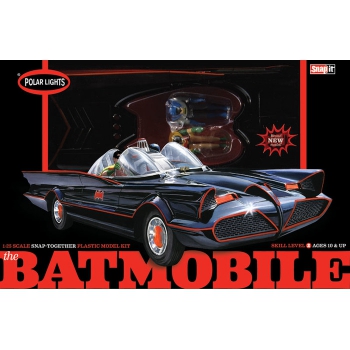 Model plastikowy Polar Lights - 1966 TV Batmobile Snapkit