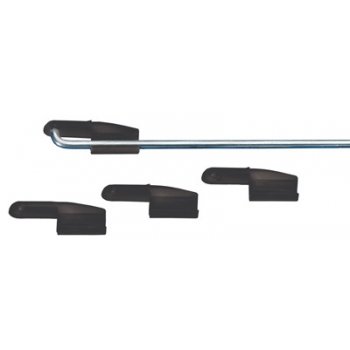 Snap plastikowy Mini 1,6 mm (czarny) (4 szt.) - DU-BRO [#940-BK]