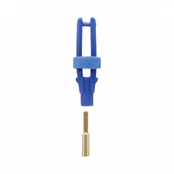 Mikro 0,8 mm verstellbarer Kunststoff-Druckknopf (lang, blau) (2 Stück) – DU-BRO [#973-BL]