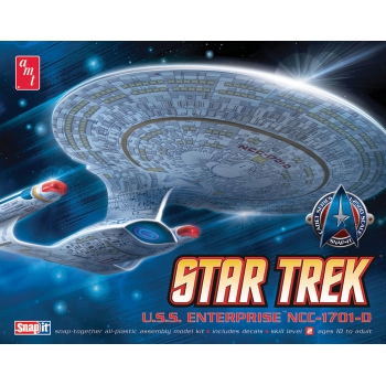Model plastikowy AMT - Star Trek Enterprise 1701-D