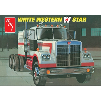 Model plastikowy AMT - Ciągnik siodłowy White Western Star