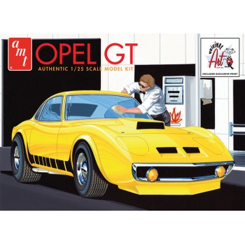 Model plastikowy AMT - Buick Opel GT "Original Art Series" (biały)