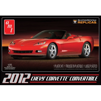 Model plastikowy AMT - 2012 Chevy Corvette Convertible - produkt wycofany