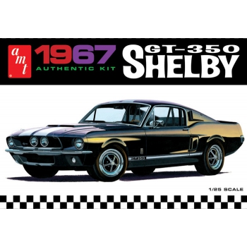Plastikmodell AMT - 1967 Shelby GT350 - Weiß