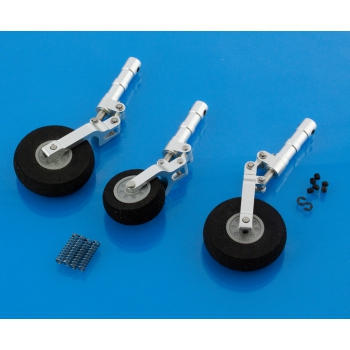 Pneumatisches Fahrwerk 16-1 - Komplettset (.20 - .40) - MSP