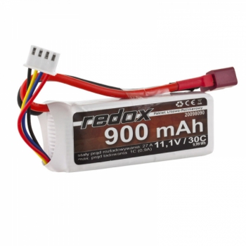 Redox 900mAh 11,1V 30C - LiPo-Pack