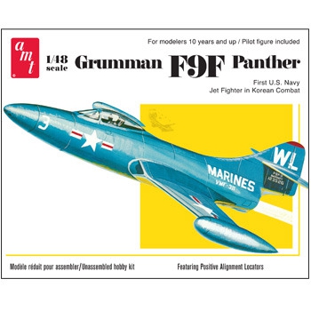 Plastikmodell AMT - Grumman F9F Panther Jet