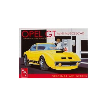 Model plastikowy AMT - Buick Opel GT Original Art Series (Żółty)