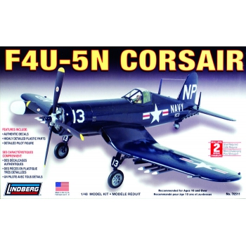 Model plastikowy Lindberg - Samolot Corsair F4-U