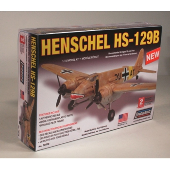 Plastikmodell Lindberg - Flugzeug Henschel MS-129B