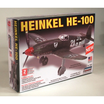 Plastikmodell Lindberg - Heinkel HE-100 Flugzeug