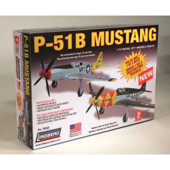 Plastikmodell Lindberg - Flugzeug P-51 Mustang