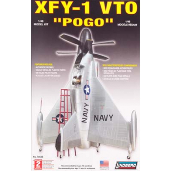 Model plastikowy Lindberg - Convair X FY-1 VTO POGO