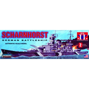 Plastikmodell Lindberg - Deutsches Kriegsschiff Scharnhorst