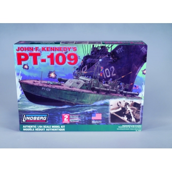 Model plastikowy Lindberg - Łódź patrolowa PT-109 (1:64)