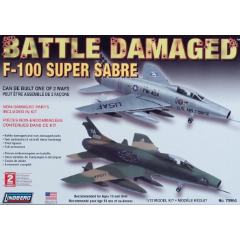 Plastikmodell Lindberg - F-100 Super Sabre Jet