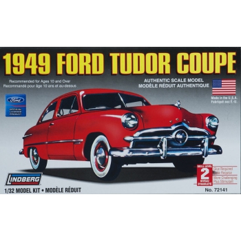 Model plastikowy Lindberg - 1949 Ford Tudor Coupe - produkt wycofany