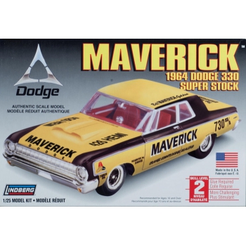 Model plastikowy Lindberg - 1964 Dodge Maverick