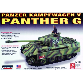 Model plastikowy Lindberg - Czołg Pantera G