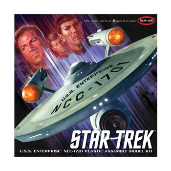 Model plastikowy Polar Lights - Star Trek TOS Enterprise