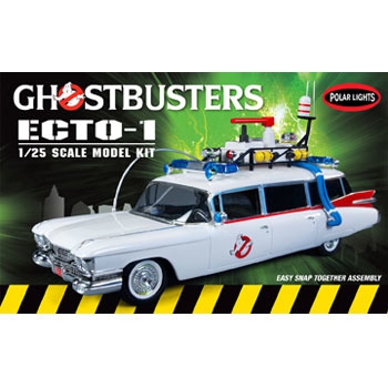 Model plastikowy Polar Lights - Pogromcy duchów - Ecto-1 Snap Kit