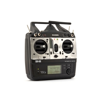 Aparatura SANWA SD-6G 2,4 GHz (MODE 2) + RX-40H