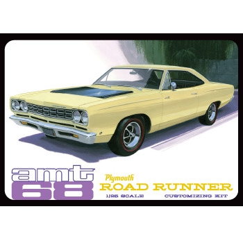 Model plastikowy AMT - 1968 Plymouth Roadrunner - produkt wycofany