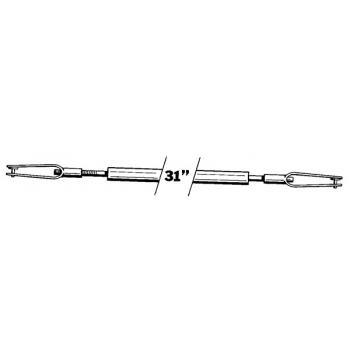Popychacz gwintowany 79cm M1,83 snapy - DU-BRO [#102]